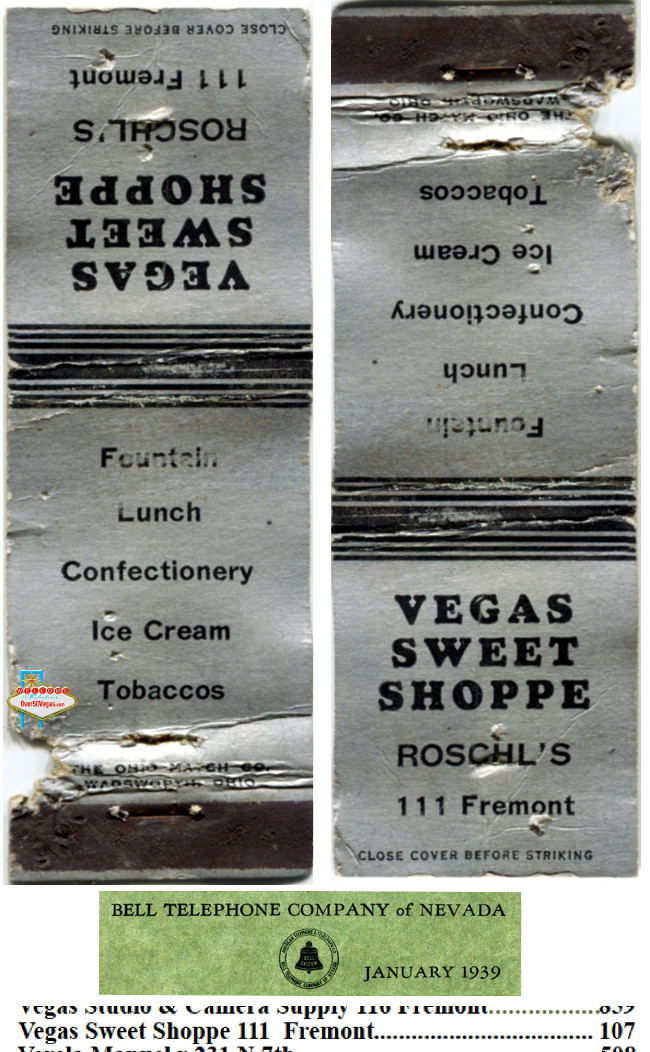 Vegas Sweet Shoppe  111 Fremont
